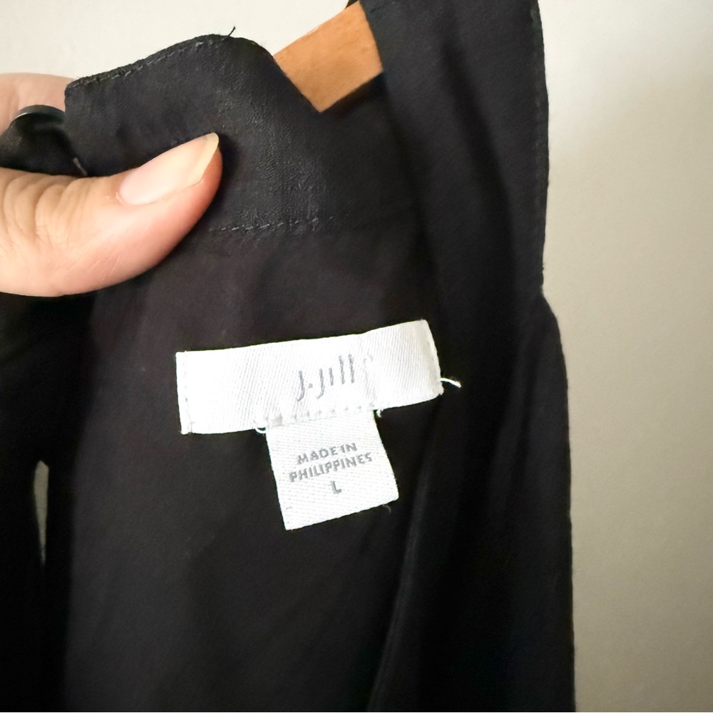 J. Jill Sleeveless Sun Dress Midi Large - Picture 3 of 5
